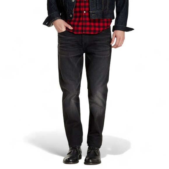 American Eagle AirFlex+ Jeans Men's Size 38x32 Slim Fit Stretch Denim Black - Picture 1 of 13